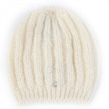 Gucci Knit cap 331985 Main: 70% mohair, Main: 30% silk, Part: metal Ivory Women L