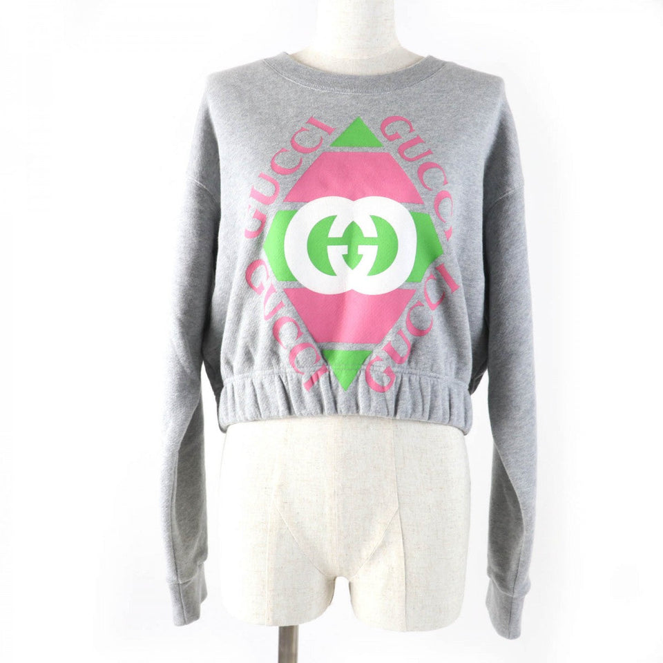 Gucci sweat 717404 Main: 100% cotton gray Women S