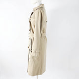 Burberry LONDON trench coat B1A88-330-51 Main: 100% cotton, Leather part: cowhide, Lining: cotton, Sleeve lining: cupra, Liner: 100% wool beige Women 38