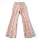 Gucci Pants 621738 Main: 59% polyester, Main: 23% cotton, Main: 18% silk, Lining: 73% acetate, Lining: 27% silk pink Women 36