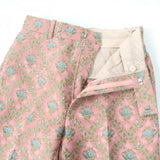 Gucci Pants 621738 Main: 59% polyester, Main: 23% cotton, Main: 18% silk, Lining: 73% acetate, Lining: 27% silk pink Women 36