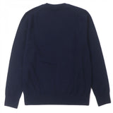 Burberry sweater 8018668 Main: 100% wool, part: 95% wool, part: 4% nylon, part: 1% elastane, part: 98% wool Navy Monogram Motif Sweater mens S