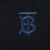 Burberry sweater 8018668 Main: 100% wool, part: 95% wool, part: 4% nylon, part: 1% elastane, part: 98% wool Navy Monogram Motif Sweater mens S