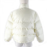 Gucci Down jacket 683216 Main: 100% nylon, part: 65% rayon, part: 35% cotton, part: 100% polyester, filling: 90% down Ivory Women 36