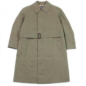 Burberry Stainless collar coat WR050-902-79 Outer: 100% cotton, Lining: cotton, Sleeve lining: polyester green mens