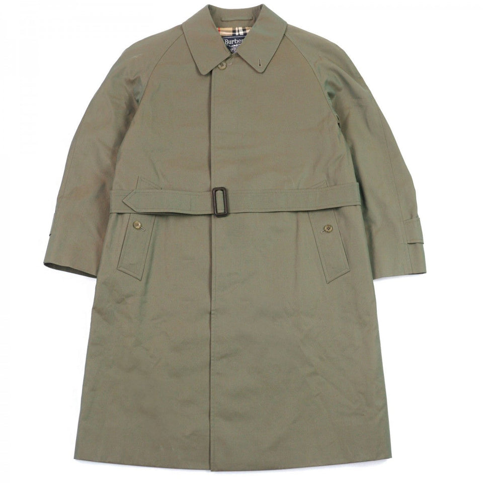 Burberry Stainless collar coat WR050-902-79 Outer: 100% cotton, Lining: cotton, Sleeve lining: polyester green mens