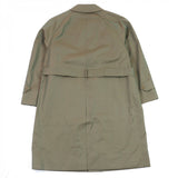 Burberry Stainless collar coat WR050-902-79 Outer: 100% cotton, Lining: cotton, Sleeve lining: polyester green mens
