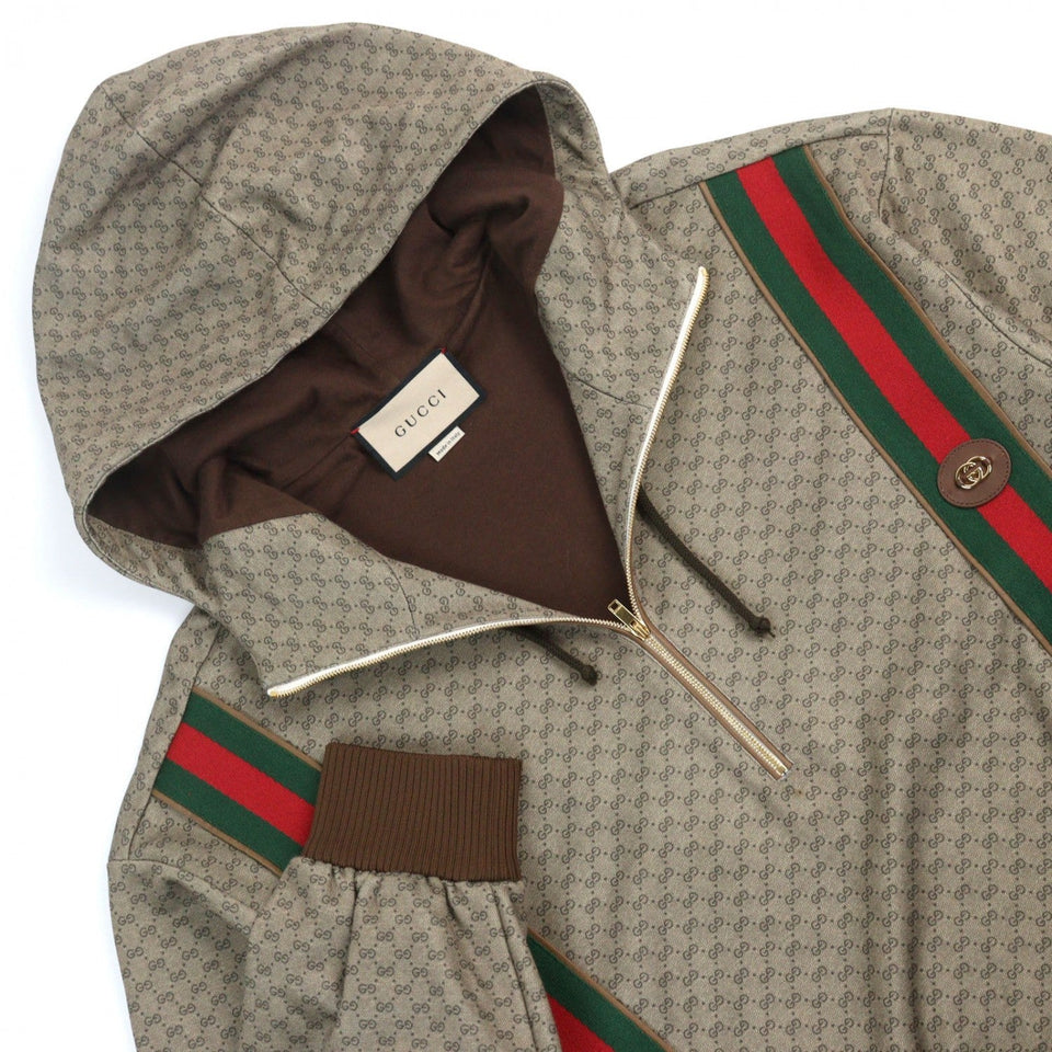 Gucci Hoodie 655153 polyester Beige type M