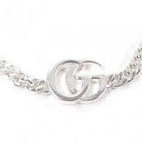 Gucci bracelet 814917 SV925 Silver Double G Chain 18