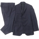 Gucci setup 310824 Outer: 80% wool, Outer: 20% mohair, Lining: 100% rayon Navy mens 48