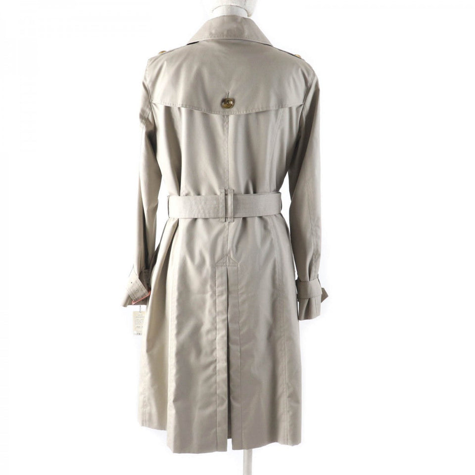 Burberry LONDON trench coat Outer: 63% polyester, Outer: 37% cotton, Lining: 100% cotton, Part: 100% cupra, Part: cowhide beige Women 11
