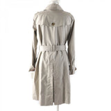 Burberry LONDON trench coat Outer: 63% polyester, Outer: 37% cotton, Lining: 100% cotton, Part: 100% cupra, Part: cowhide beige Women 11