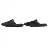Gucci Mule Main: Fur, Part: Leather Black type Gold mens 6
