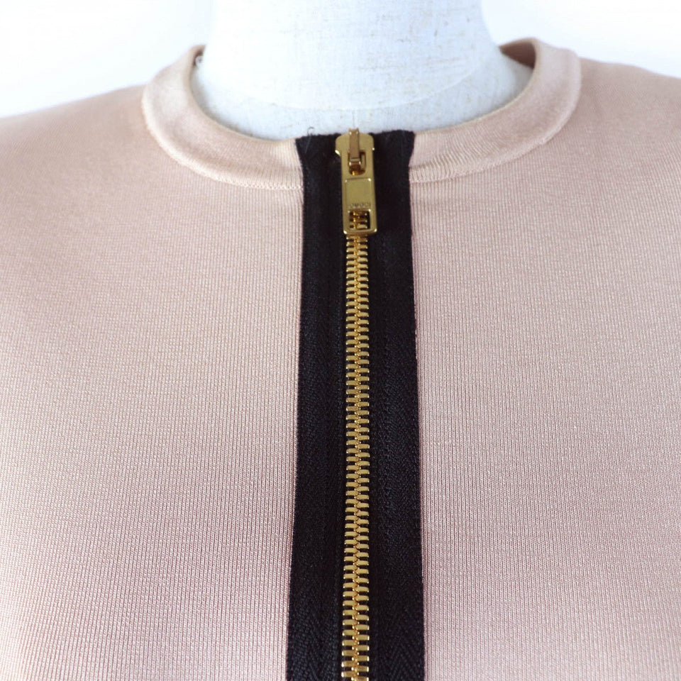 Gucci one piece 678207 Main: 88% rayon, 10% nylon, 2% polyurethane pink beige Women XS