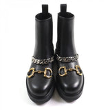 Gucci boots 670393 Main: Leather black Women 35