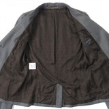 Gucci tailored jacket Outer: 97% wool, Outer: 3% elastane (polyurethane), Lining: 90% cupra, Lining: 10% elastane (polyurethane) gray Women 42