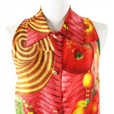 Gucci Tunic Main: 100% silk Red type Multicolor Women 38