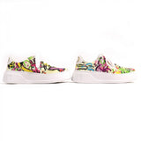 Gucci sneakers 727847 leather multicolor Interlocking G Women 34 1/2