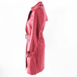 Burberry coat 4023676 Main: 100% cashmere, Lining: 60% acetate, Lining: 40% cupra, Part: 70% wool, Part: 20% nylon Pink type Women 34