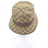 Gucci hat 576587 Outer material: 71% cotton, Outer material: 29% polyester, Lining: 100% cotton, Part: Cowhide beige mens