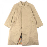 Burberry Stainless collar coat Outer: 51% cotton, Outer: 49% polyester, Lining: 50% polyester, Lining: 50% cotton, Liner: 100% wool beige mens 40