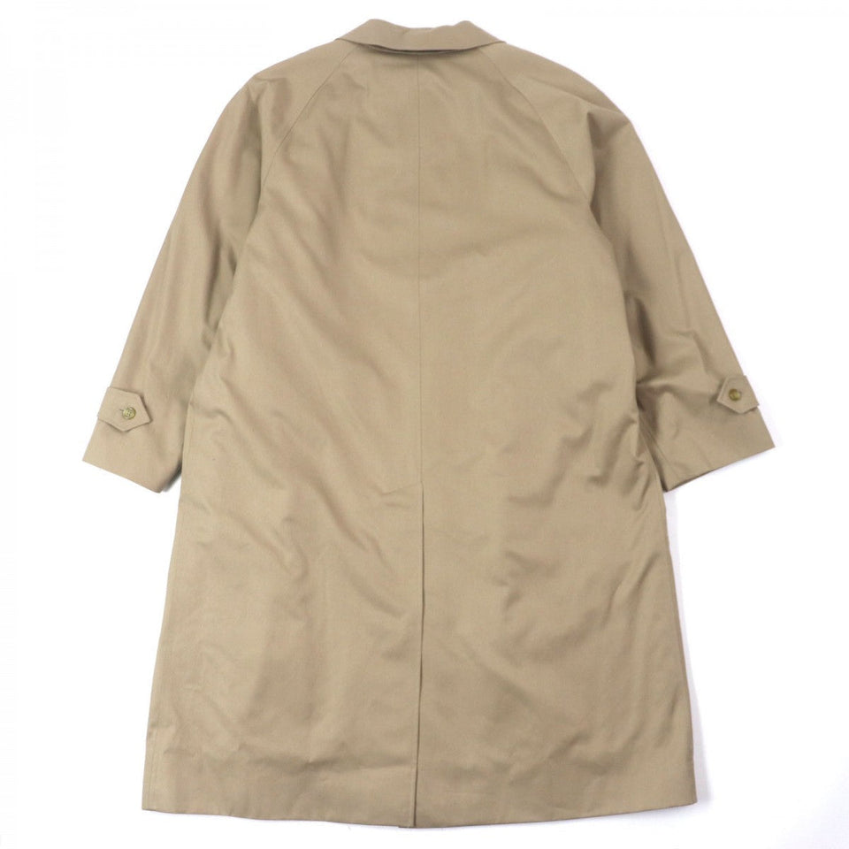Burberry Stainless collar coat Outer: 51% cotton, Outer: 49% polyester, Lining: 50% polyester, Lining: 50% cotton, Liner: 100% wool beige mens 40