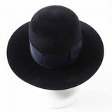 Gucci hat Main: 100% wool, part: 60% rayon, part: 40% cotton, part: 100% acetate, part: 50% rayon black dark navy Women XL