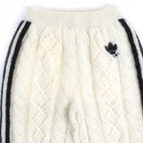 Gucci Pants 721504 Main: 67% mohair, 28% nylon, 5% wool, part: 64% mohair, 28% nylon, 1% polyurethane, part: 67% mohair, 28% nylon, 5% wool, inner: 75% acetate, 25% silk Ivory black Women S