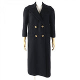 Gucci coat 669523 Outer: 98% wool, Outer: 2% nylon, Lining: 100% rayon black Women 38