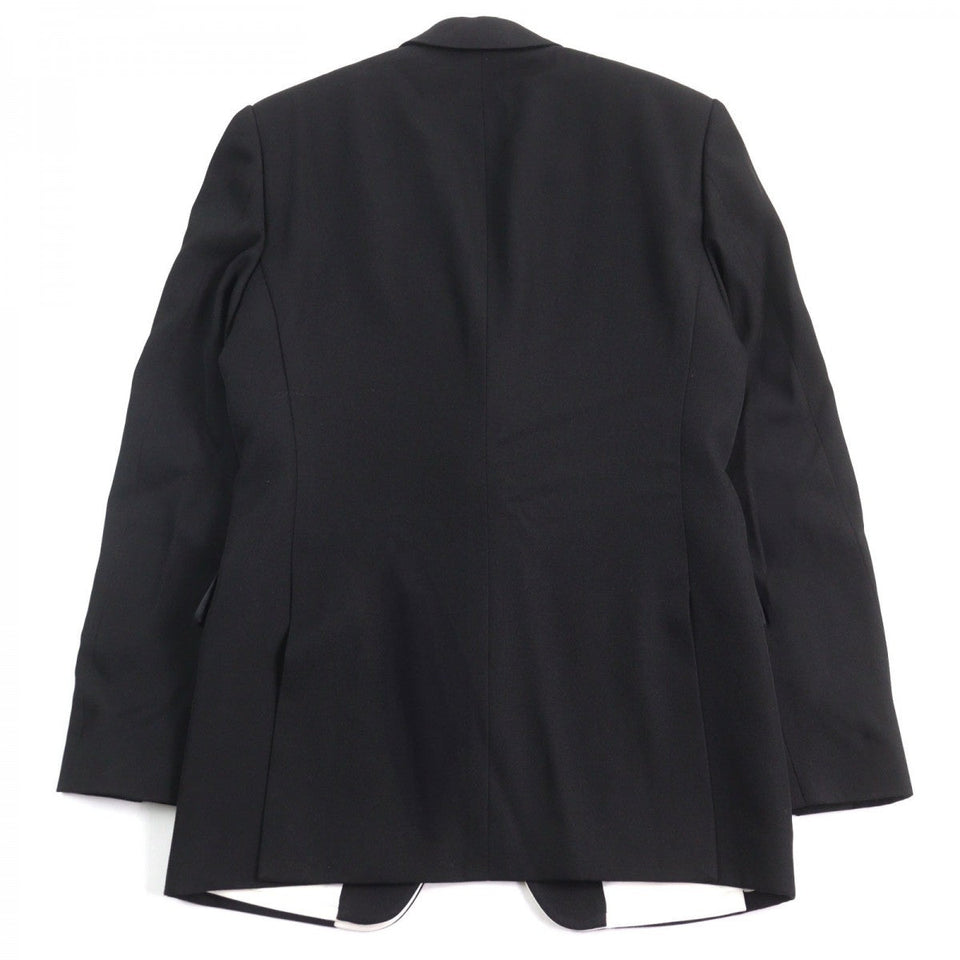 Burberry LONDON tailored jacket 4559227 Outer: 100% wool, Lining: 100% cupra, Sleeve lining: 50% acetate, Sleeve lining: 50% cupra, Part: 68% wool Black White mens 44