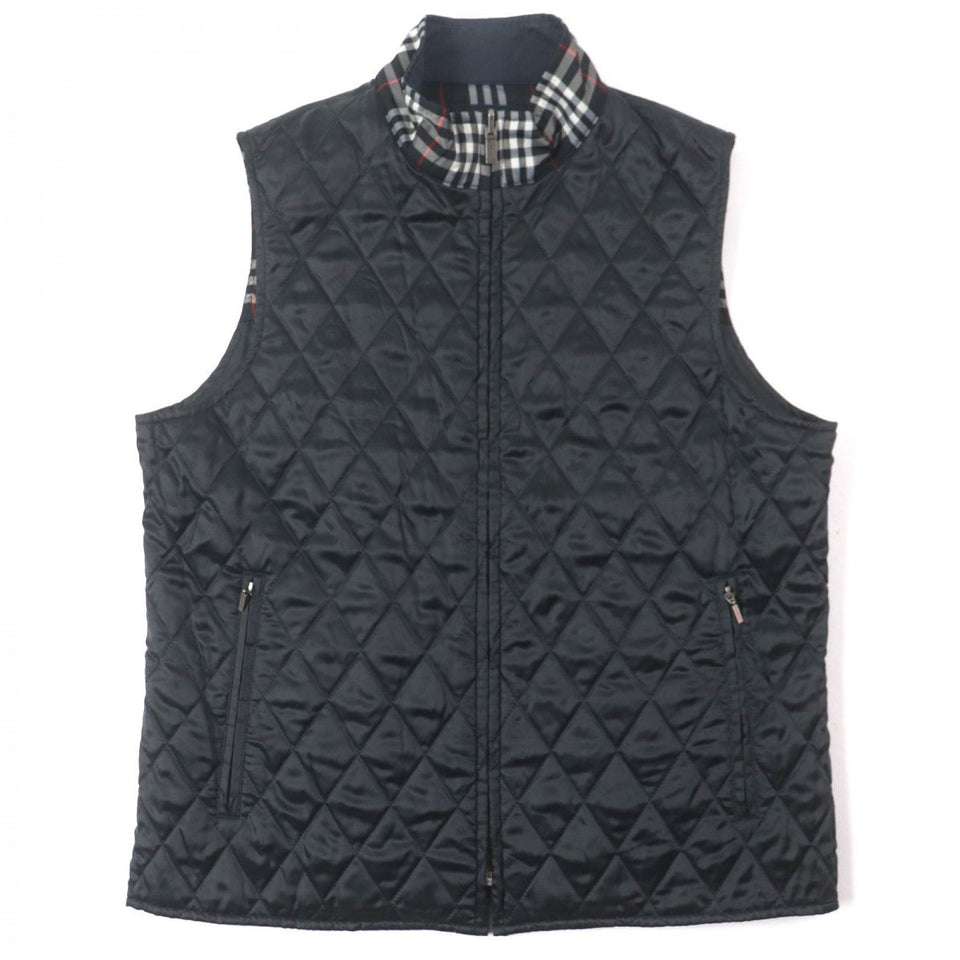 Burberry LONDON Military coat Main: 65% cotton, Main: 25% polyester, Main: 10% nylon, Leather part: sheepskin, Lining: cupra, : 10% nylon Lining: cupra : polyester Navy mens M