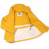 Burberry LONDON Mountain Hoodie Main: 50% cotton, Main: 40% wool, Main: 10% silk, Lining: 100% polyester yellow mens 46