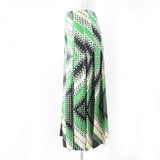 Gucci Long skirt 409370 silk Green type 36