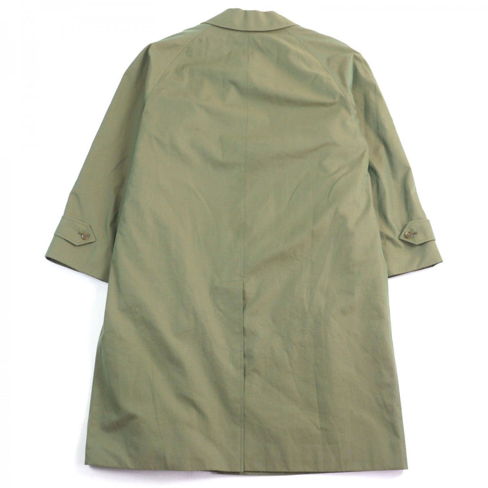 Burberry Stainless collar coat BAB56-900-45 Outer: 100% cotton, Lining: cotton, Sleeve lining: rayon, Liner: 100% wool, Liner: rayon iridescent mens S