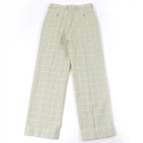 Gucci Pants 653360 Main: 90% wool, Main: 10% nylon Green type mens 46