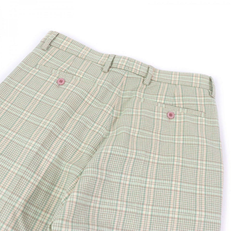 Gucci Pants 653360 Main: 90% wool, Main: 10% nylon Green type mens 46