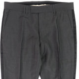 Gucci Pants 581381 Outer: 60% mohair, Outer: 40% wool, Lining: 65% polyester, Lining: 35% cotton dark gray black mens 48