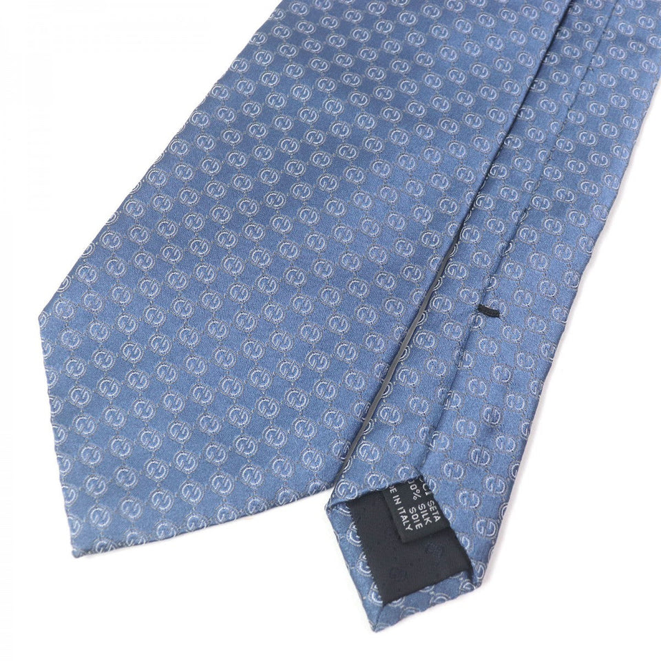 Gucci tie Main: 100% silk Light blue mens