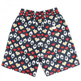 Gucci Shorts 752639 Main: 55% polyester, Main: 45% cotton, Part: 100% polyester, Lining: 100% polyester, Lining: 100% cotton Navy white red mens XS