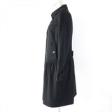 Burberry LONDON coat Main: 100% cashmere, Lining: Cupra, Part: Cowhide, Part: Cowhide, Part: Synthetic leather black Women 38