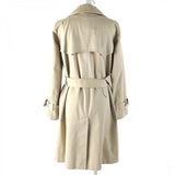 Burberry LONDON trench coat Outer: 100% cotton, Lining: cotton, Sleeve lining: polyester, Liner: 100% wool, Liner: 100% polyester beige Women 38