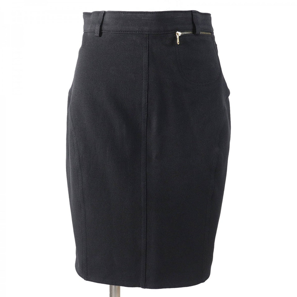 Gucci skirt Main: 95% cotton, Main: 5% elastane Black type Women 40
