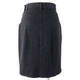 Gucci skirt Main: 95% cotton, Main: 5% elastane Black type Women 40