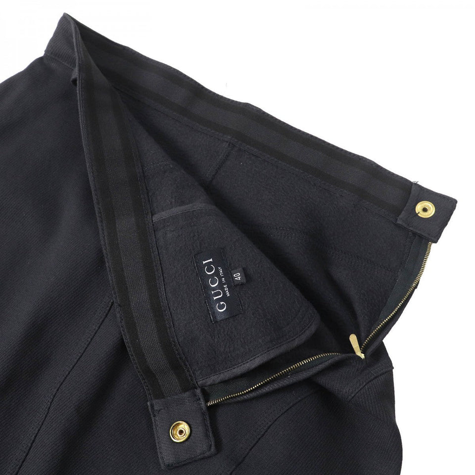 Gucci skirt Main: 95% cotton, Main: 5% elastane Black type Women 40