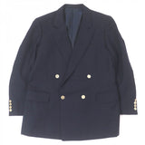 Burberry tailored jacket wool Navy