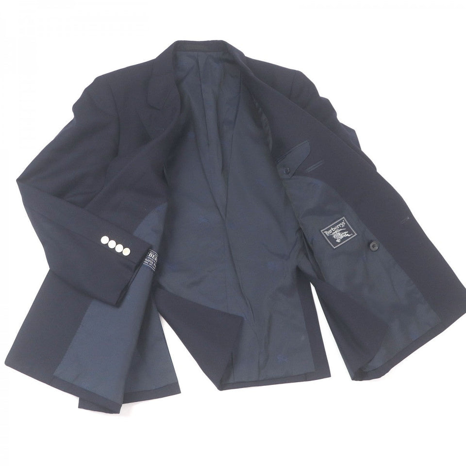 Burberry tailored jacket wool Navy