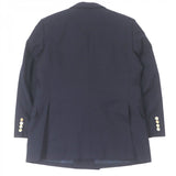 Burberry tailored jacket wool Navy