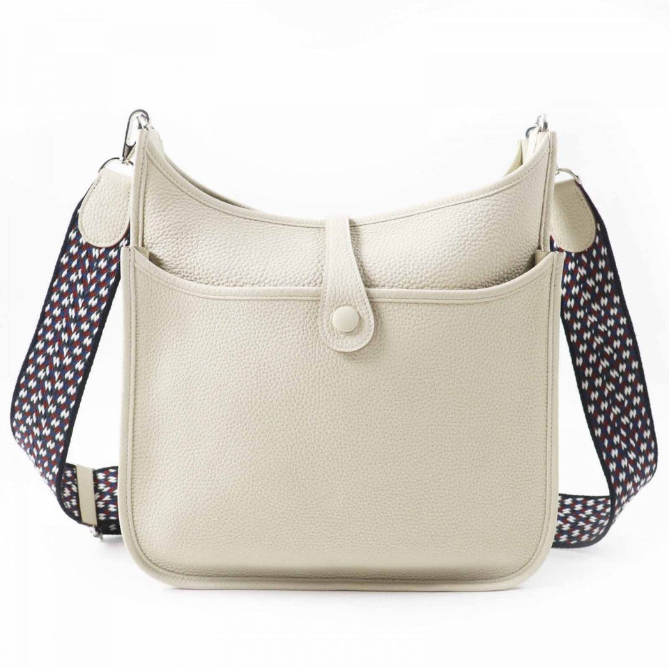 Hermes Shoulder Bag Main FTaurillon Clemence Beton Evelyn 3PM Women