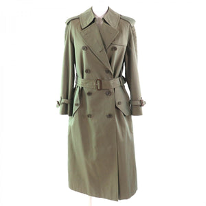 Burberry trench coat cotton iridescent L