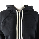 Gucci Hoodie 661783 Main: 100% polyester, part: 75% polyester, part: 25% nylon black Women XS